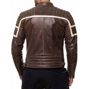 Veste en cuir de haute qualité pour hommes - Product Image 1