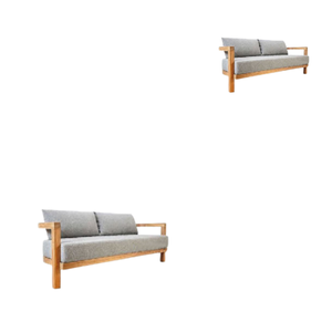 Mobilier d'extérieur Canapé d'extérieur imperméable Simple en bois Moderne en bois Mobilier d'extérieur de qualité supérieure - Product Image 5