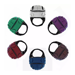 Nouveau design de couvre-chef de rugby Casque de protection de sécurité 7 sur 7 Casque avec logo personnalisé et coque souple design - Product Image 5