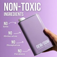 Lessive liquide concentrée à base de plantes 32oz 50 lavages Parfum inspiré des créateurs Écologique Vente en gros OEM