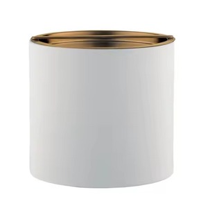 Cubo de hielo redondo martillado de cobre con tapa y ASA, vajilla de Metal para refrigeración de vino para el hogar, Hotel, fiestas de boda - Product Image 3