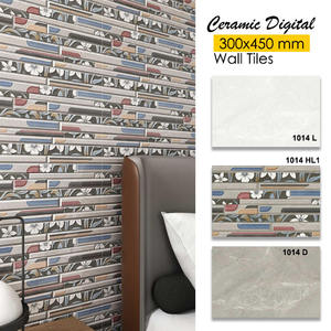 Meilleure qualité 300x450mm Carrelage mural numérique en céramique Nouveau design avec lustre mat pour la décoration intérieure dans les murs de la cuisine et de la salle de bain - Product Image 3