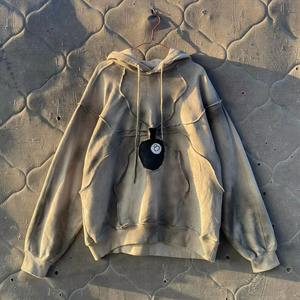 Street Trend Gothic Punk <b>Hip</b> Hop Fashion Zipper Embroideries Men's Hoodie - Product Image 6