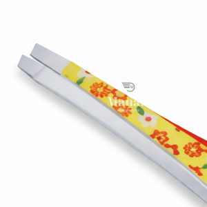 MANAN INSTRUMENTS Pinzas para Cejas Profesionales de Primera Calidad con Diseño Atractivo, Punta Inclinada de Acero Inoxidable, Ecológicas - Product Image 2