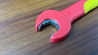 Llave de Trinquete Aislada de Alta Calidad de 1000 V, Diseño Completamente Nuevo, Llave Aislada VDE de 8-19 mm para Electricistas
