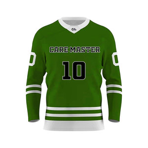 ชุดเสื้อเจอร์ซี่สำหรับผู้ชายและผู้หญิงเสื้อฮ็อกกี้เสื้อคอวีแบบกำหนดเองดีไซน์ใหม่2025 - Product Image 3