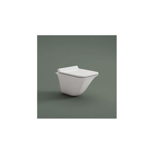 Toilettes modernes à suspension murale sans rebord, bidet en S monobloc, articles sanitaires en céramique pour hôtels, villas, salle de bain directe à l'hôpital - Product Image 2