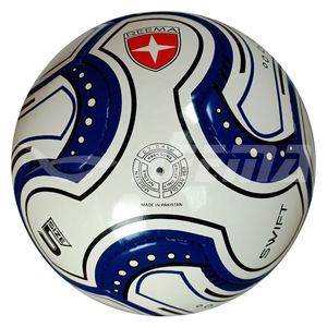 Balón de Fútbol Cosido a Mano de PU Resistente, Modelo Swift Multicolor, Talla 5, para Partidos de Alta Competición, Certificado BSCI, Personalizable, Reema - Product Image 4
