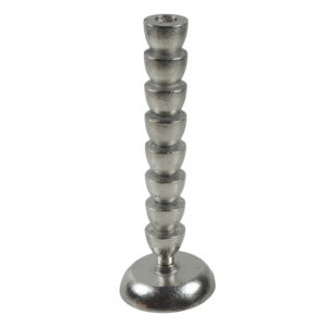 New Creative Designer <b>Candles</b> <b>Holders</b> Highly Shiny <b>Silver</b> Colored Finishing Design <b>Candles</b> Stands Fully Solid Metal Design - Product Image 2