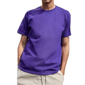 เสื้อยืดผู้ชายผ้าฝ้าย100% คอกลมระบายอากาศขนาดใหญ่ฤดูร้อนเสื้อยืดลำลองแฟชั่นคุณภาพสูง - Product Image 1