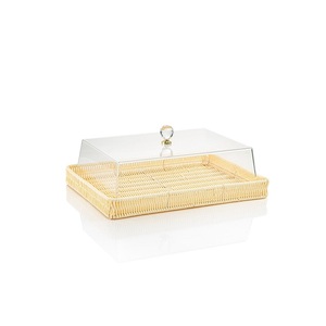 Bandeja de Té y Café de Latón Martillado de Diseño Único, Calidad Premium, Tamaño Personalizado, Bandeja para Servir Postres en India - Product Image 2