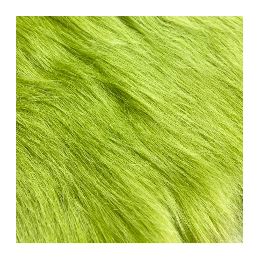 Chất lượng cao đống dài Acrylic lông vải 60mm mềm thoải mái được sử dụng cho thảm đồ chơi may mặc