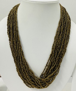 Mala Rudraksha 108 perles, Jap Mala Rudraksha pour femmes et hommes, brun naturel, Rudraksha pour Pooja/astrologie/bijoux bio - Product Image 2