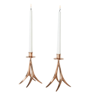 Candelabro de Iris Hecho a Mano de Lujo, Candelabro Moderno de Metal Bronce, Diseño Único, Decoración del Hogar, Centro de Mesa - Product Image 1