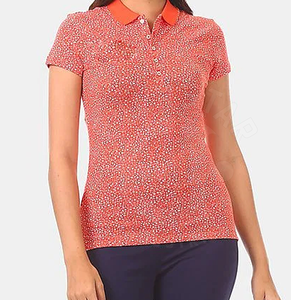 Custom Fashion Printed <b>Women</b> <b>Polo</b> Shirts OEM <b>Women</b> <b>Polo</b> T Shirt Supplier From Pakistan Manufacturer's - Product Image 2