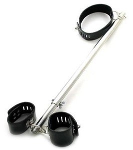 Barra Separadora de Acero Negro IRISCO, Juguetes Sexuales BDSM para Adultos, Tamaño Personalizado, Collar de Restricción de Alta Calidad, Tipo SM - Product Image 6