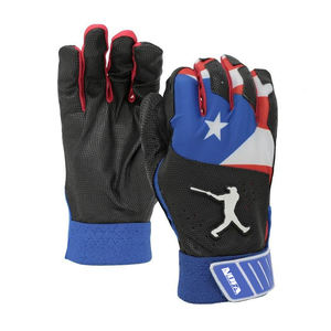 Gants de frappe de softball/baseball officiels de haute qualité en vente Gant de baseball en cuir respirant Protection des mains Conception numérique - Product Image 4