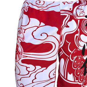 กางเกงขาสั้น MMA สำหรับทั้งชายและหญิงสีดำและสีขาวระบายอากาศได้ดีกางเกงขาสั้นสำหรับออกกำลังกายวิ่งออกกำลังกาย - Product Image 3