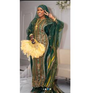 Vestido de Dirac somalí con cuentas de lujo hecho a medida de calidad de exportación con adorno completo para boda disponible por cantidad a granel - Product Image 6