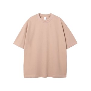 Vente en gros été 100% coton imprimé tendance causal personnalisé poids lourd mode uni coton col rond manches courtes hommes T-Shirts - Product Image 6