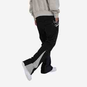 Pantalones de chándal para correr acampanados informales de alta calidad personalizados para hombre, cintura elástica, pantalones de chándal de invierno transpirables de poliéster 100% 2025 - Product Image 6