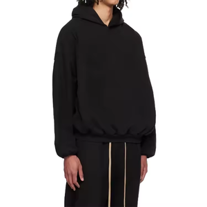 เสื้อฮู้ดดี้ผ้าฝ้ายแท้ 100% สำหรับฤดูหนาว น้ำหนัก 500gsm ทรงหลวมแบบดรอปโชว์เดอร์ สำหรับผู้ชาย รุ่นพรีเมียม ทรงครอป บ็อกซี่ - Product Image 2