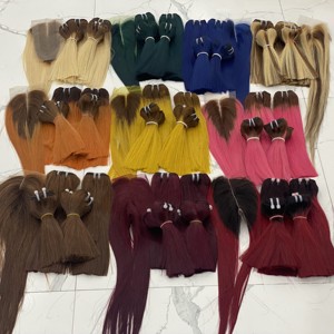 วิกผมมนุษย์เวียดนามวิกผมตรงเรียงตามแนวหนังกำพร้า - Product Image 5