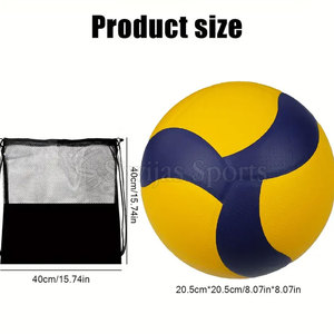 Balón de Voleibol Resistente Diseñado para un Manejo Suave y un Rebote Consistente, Ideal para Sesiones de Práctica - Product Image 3
