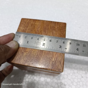 Boîte à bijoux en bois personnalisée, sculptée à la main, boîte de rangement pour bijoux, boîtes à bagues élégantes - Product Image 4