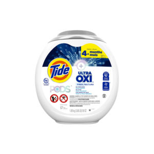 Cápsulas de Lavandería Tide Pods Ultra Oxi para Lavadoras de Alta Eficiencia, Difíciles Manchas, Suaves con las Telas - Product Image 2