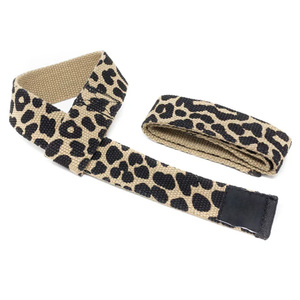 Enveloppes de poignet de fitness en néoprène à usage intensif avec logo personnalisé sangles de levage en coton antidérapantes pour l'haltérophilie de sécurité - Product Image 2