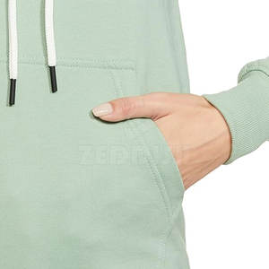 Vente en gros de sweats à capuche décontractés pour femmes conçus sur mesure haute qualité tricoté hiver OEM Service col à capuche séchage rapide respirant - Product Image 5