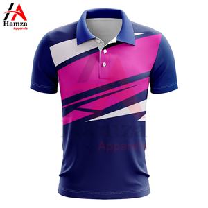 2025 nuevo diseño de polos para hombre, estampado por sublimación, manga corta, tela personalizada, venta al por mayor de fábrica, polos - Product Image 4