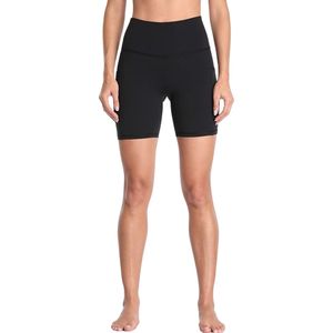 Shorts de Yoga para Mujer, Cintura Alta, Sin Costuras, Efecto Levanta Glúteos, Secado Rápido, Elásticos en 4 Direcciones, Transpirables, para Gimnasio y Entrenamiento, Diseño Sólido Personalizado - Product Image 1