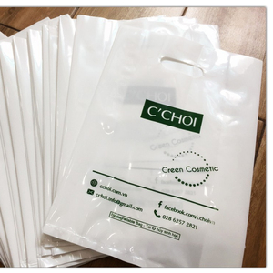 Die Cut HDPE <b>Plastic</b> Shopping <b>Bag</b> with Vest Handle Recyclable Customizable Size & Color for Supermarket & Grocery Use-Wholesale - Product Image 3
