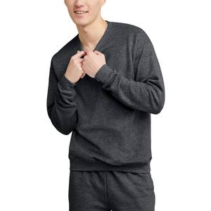 Sudaderas con Capucha Estampadas con Logotipo Personalizado de Alta Calidad OEM para Hombre, Sudaderas Extra Grandes de Algodón Francés con Cuello Redondo - Product Image 4