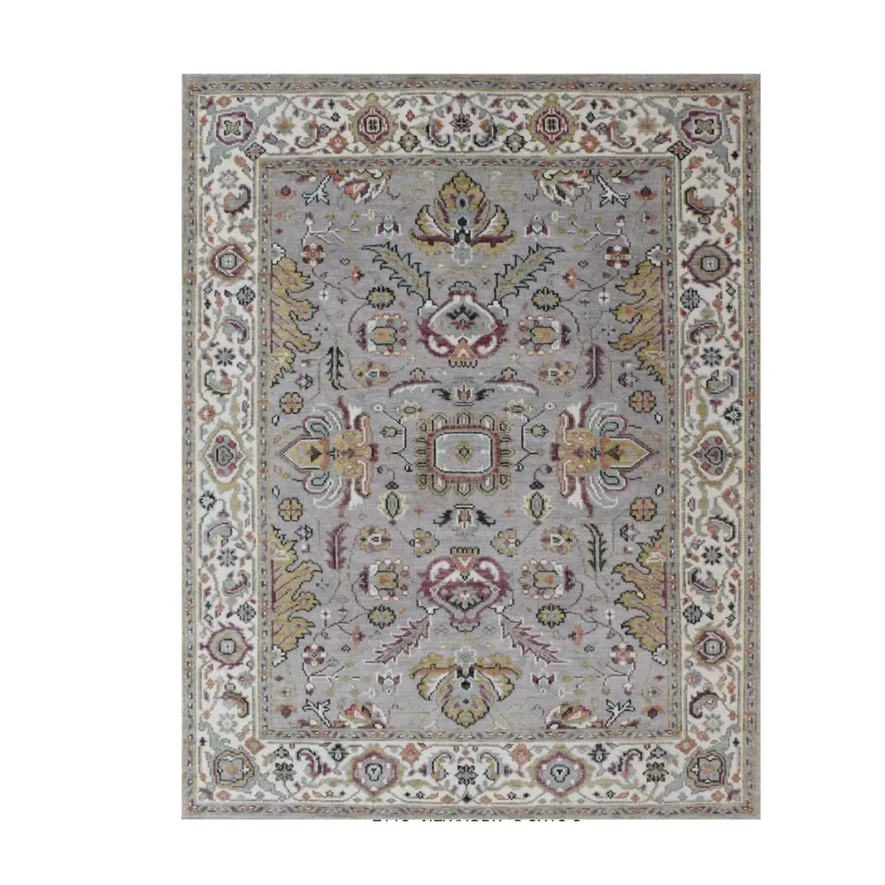 100% New Zealand Wool Made Hand Knotted Carpet with Traditional Style Handmade Knotted Carpet For Sale By Exporters