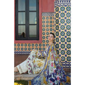 Colección de Telas de Chifón Bordadas Elaf Primavera/Verano 2025-ESTELLE-TC-1210 - Product Image 5