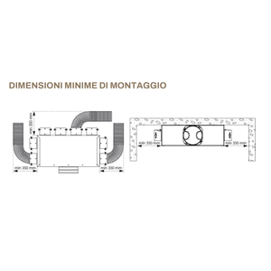 Tecnosystemi Plénum de distribution complet pour systèmes VMC à conduits, prises de diamètre 75 et 90 avec registre d'équilibrage, Pièces CVC - Product Image 4