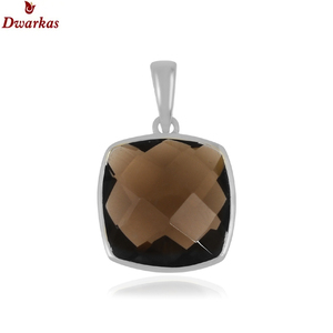 Collier pendentif en argent sterling 925 avec pierre précieuse naturelle en calcédoine aqua, vente la plus chaude, bijoux en gros à bas prix - Product Image 5