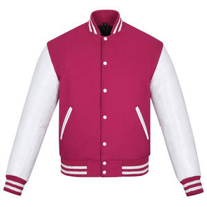 Chaqueta de béisbol para hombre Chaqueta universitaria Diseño Logo Texto Chaqueta de béisbol personalizada para hombre Chaqueta de béisbol para hombre - Product Image 1