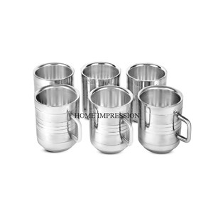 Mini Moscow Mule Stainless Steel Mug with Spoon Customized Eco-Friendly <b>Tumbler</b> for Beer & Coffee Thermal Insulation Wholesale - Product Image 4