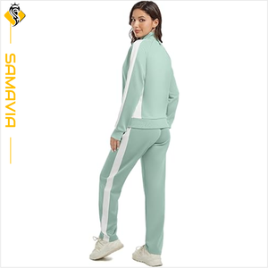 SAMAVIA's <b>women</b> <b>tracksuit</b> Ladies Plus Size Active <b>Tracksuit</b> Hooded Collar Soft and Stretchy for Sports & Leisur - Product Image 4