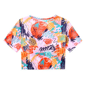 Camisetas Cortas de Mujer con el Mejor Diseño, Venta Caliente 2026, Camisetas de Mujer con Cuello Redondo y Diseño Personalizado en Venta - Product Image 2
