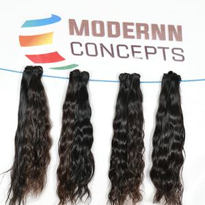 Venta al por mayor 100% Virgen Vietnamita Remy Hair Weaving Bundles Long Loose Deep Water Wave Non-Shedding Indian Temple Cabello humano - Product Image 6