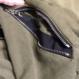 Vêtements décontractés d'hiver de qualité supérieure sweats à capuche en détresse pour adultes nouveauté respirant teint uni avec col à motif solide - Product Image 6