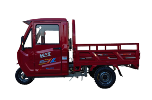 150cc Open-Body Three-Wheel Cargo Motorcycle Tricycle inversé avec cabine motorisée pour le transport - Product Image 3