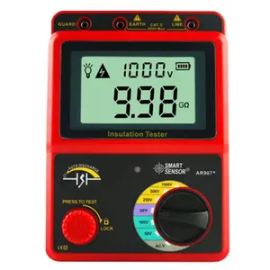 SMART Sensor AR907/AR907A Digitaler Hochspannungs-Isolation widerstands tester