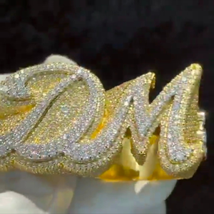 Buss Down Hip Hop Jewelry <b>Mens</b> S925 with Round Cut Vvs Moissanite Hip Hop <b>Ring</b> Diamond <b>Men</b> <b>Rings</b> - Product Image 5