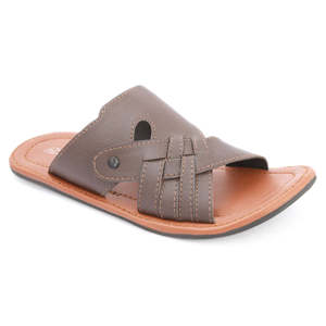 รองเท้าแตะลำลองผู้ชาย (S-7073) - สีน้ำตาล - Product Image 1